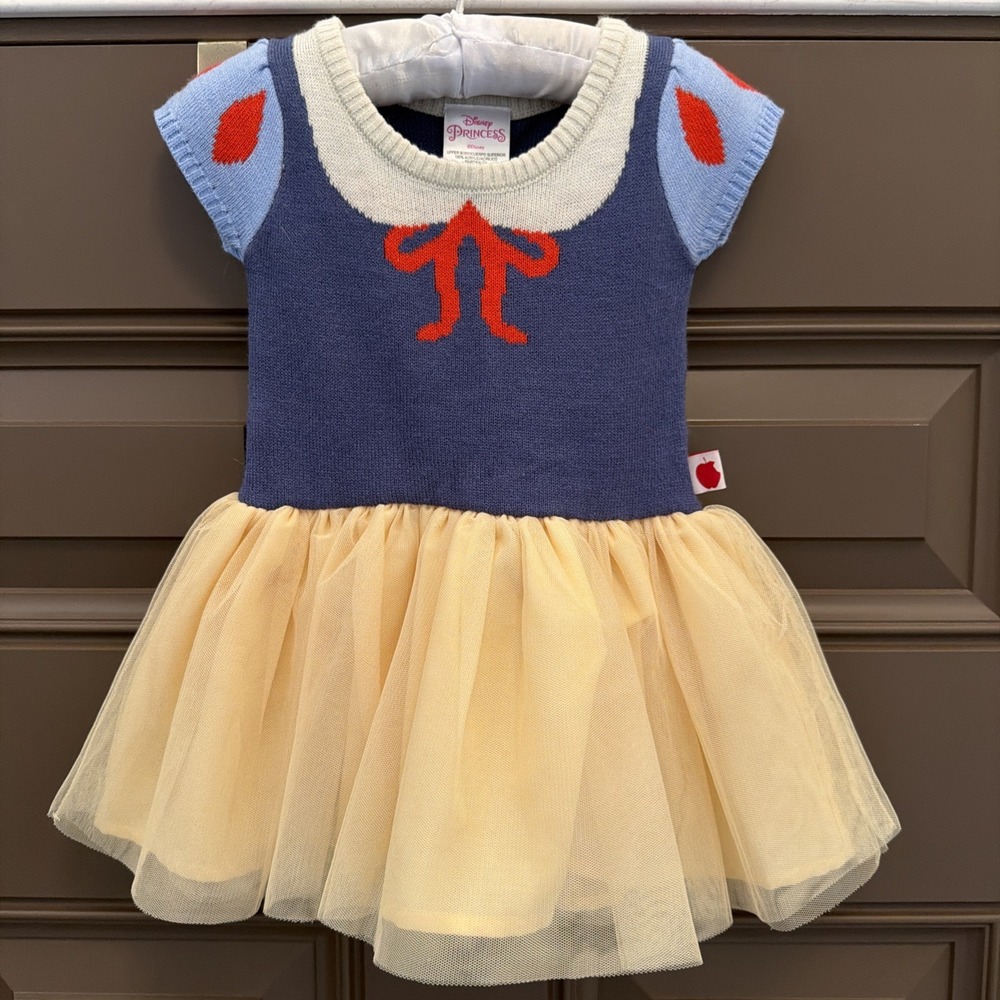 Disney Princess Snow White Baby Toddler Girls Cosplay Dress 12M EUC